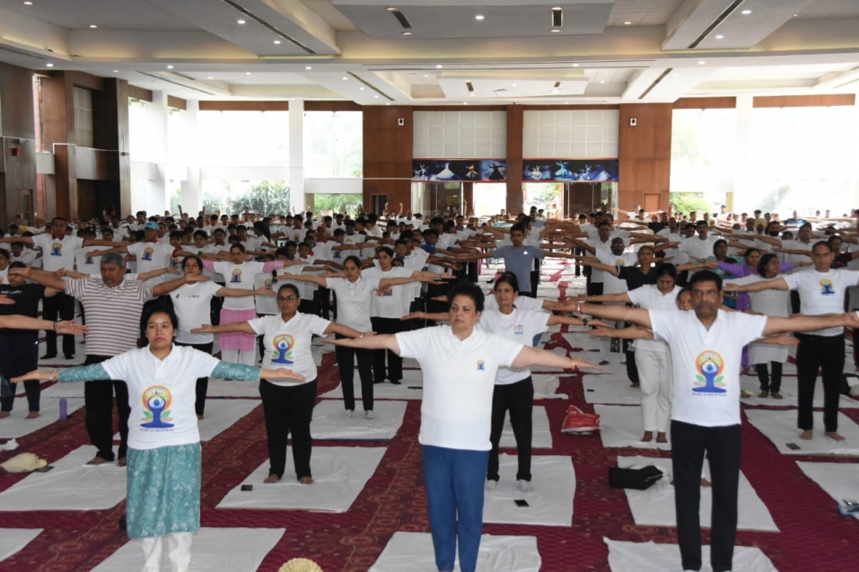 अंतरराष्ट्रीय योग दिवस पर रेड बिशप, पंचकूला में भव्य योग शिविर का आयोजन